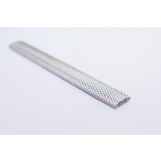 Профиль 17,3х5мм, перфорированный золото, хром - фото - 1