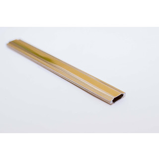 Профиль 17,3х5мм, гладкий золото, хром - фото - 2