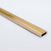 Профиль 17,3х5мм, гладкий золото, хром - фото - 2