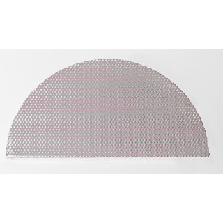 ДЭ "Луна" (130 мм) накладка, золото гладкое/перфорированное золото, хром - фото - 1