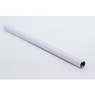 Профиль гладкий 8х8мм, белый/золото/хром - фото - 1