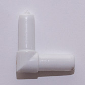 L-обр. соединение белый/золото/хром (пластик) - фото - 3