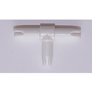 Т-обр. соединение белый/золото/хром (пластик) - фото - 3