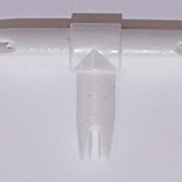 Т-обр. соединение белый/золото/хром (пластик) - фото - 3