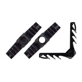 Уголки для газонаполнения с/без отверстия, (черный) (Россия) - фото - 3