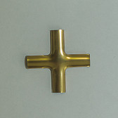 Центральный крест (алюминиевая накладка) золото/белый/серый/бронза/темная бронза - фото - 5