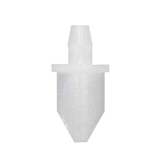 Концевик б/цв. с длинным хвостом/с коротким хвостом (пластик) - фото - 2