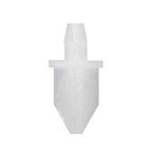 Концевик б/цв. с длинным хвостом/с коротким хвостом (пластик) - фото - 2