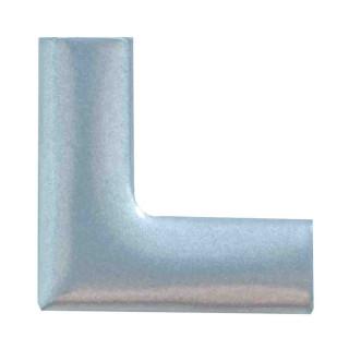 L-обр соединение (алюминиевая накладка) золото/белый/серый/бронза/темная бронза - фото - 3