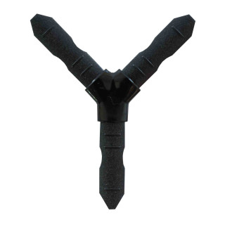 Y-обр соединение 90 град. (пластик) золото/белый/темная бронза/бесцветный - фото - 2