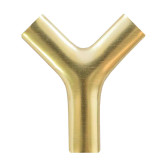 Y-обр соединение 90 град. (алюминиевая накладка) золото/белый/серый/бронза/темная бронза - фото - 5