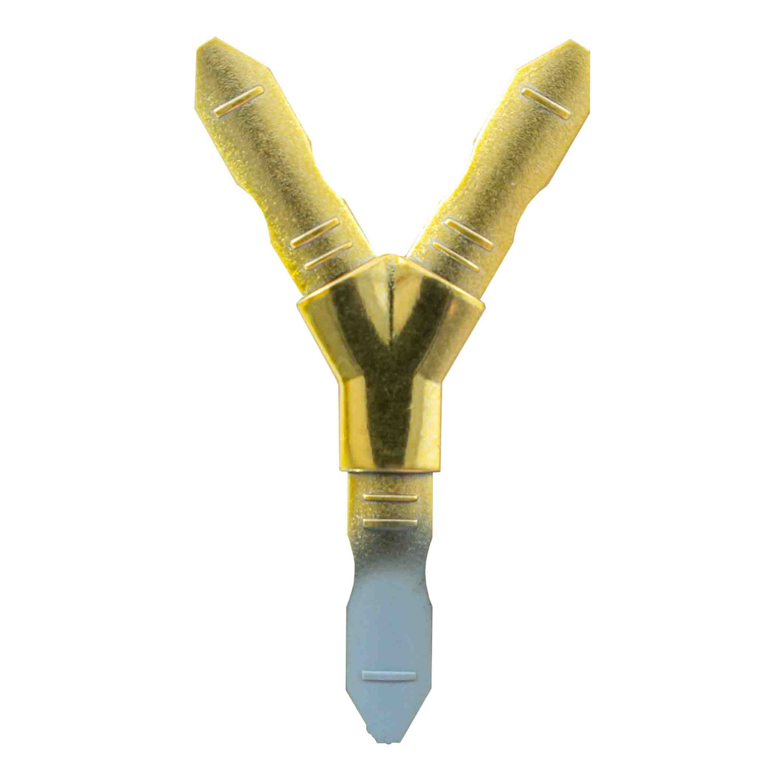 Y-обр соединение 60 град. (пластик) золото/белый/серый/темная бронза - фото - 4