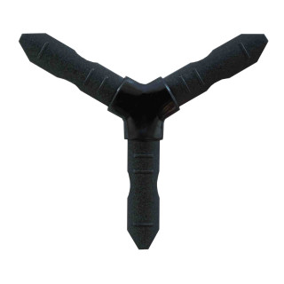 Y-обр соединение 120 град. (пластик) золото/белый/серый/темная бронза - фото - 1