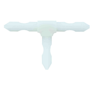 Т-обр соединение (пластик) золото/белый/серый/темная бронза/бесцветный - фото - 5