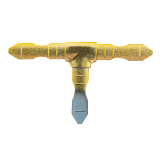 Т-обр соединение (пластик) золото/белый/серый/темная бронза/бесцветный - фото - 9