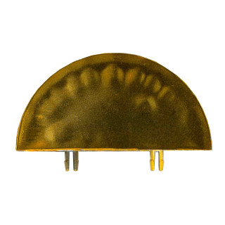 ДЭ "Солнце" (вкладыш пластик 3-5 лучей) золото/белый - фото - 2