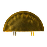 ДЭ "Солнце" (вкладыш пластик 3-5 лучей) золото/белый - фото - 2