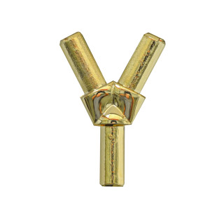 Y-обр соединение 55 град. золото (пластик) - фото - 3