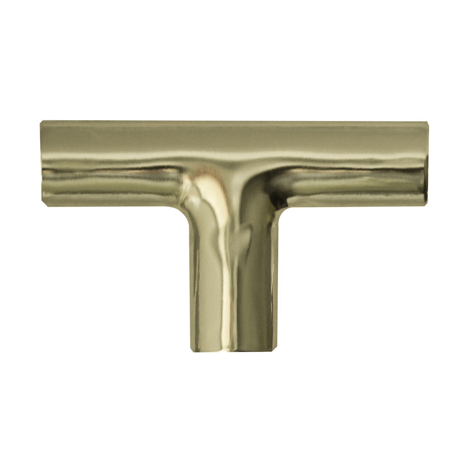 Т-обр. соединение (накладка) золото/хром (алюминий) - фото - 5