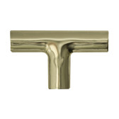 Т-обр. соединение (накладка) золото/хром (алюминий) - фото - 5