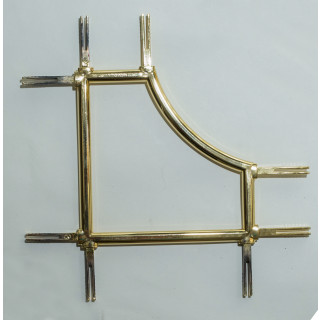 ДЭ "BERGAMO" золото/хром - фото - 1