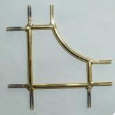 ДЭ "BERGAMO" золото/хром - фото - 1