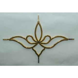 ДЭ "TUSCANY" белый/золото/хром - фото - 1