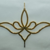 ДЭ "TUSCANY" белый/золото/хром - фото - 1