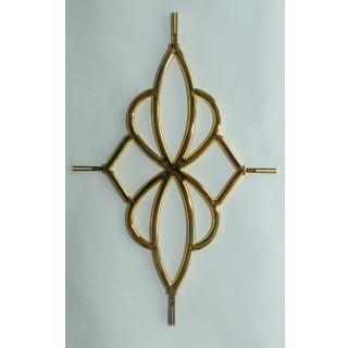 ДЭ "VERONA" золото/хром - фото - 1