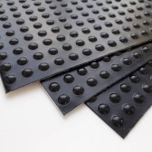 Антивибрационные наклейки Bumpon 7,9х2,2 мм (лист 392 шт) (черный) - фото - 1