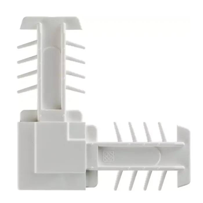 L-обр. соединение белый - фото - 2