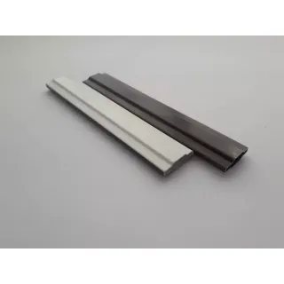 Профиль 25 мм двухцветный (белокоричневый) - фото - 1