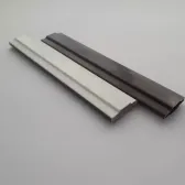 Профиль 25 мм двухцветный (белокоричневый) - фото - 1