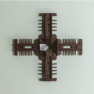 Профиль 25 мм белый+махагон (Renolit 2097013) - фото - 1