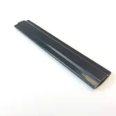 Профиль 25 мм (RAL 7021 черно-серый (глянец) (хлыст 1,5м) - фото - 1