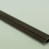 Профиль 18 мм белый, коричневый (RAL 9016, RAL 8014) - фото - 1