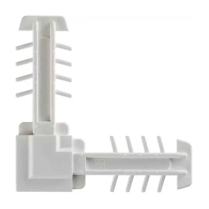 L-обр. соединение белый - фото - 1