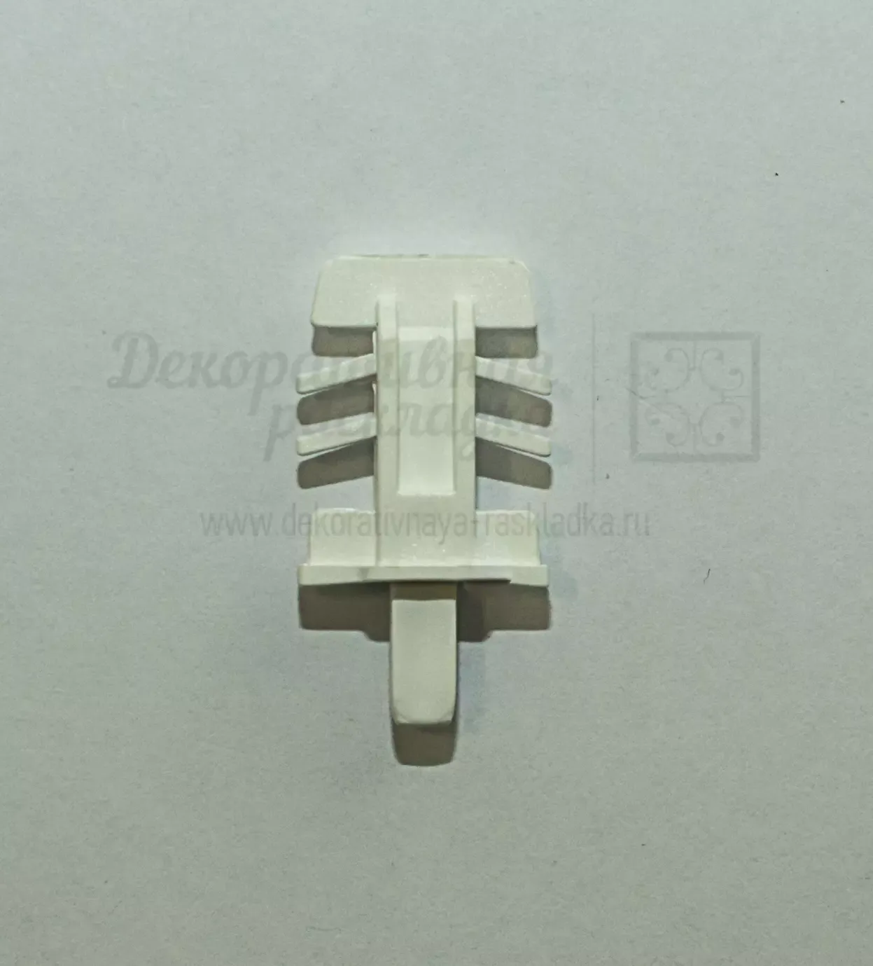 Концевик для солнца 18мм белый - фото - 1