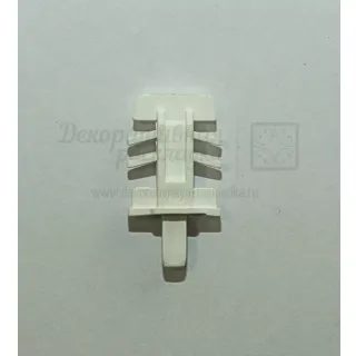 Концевик для солнца 18мм белый - фото - 1