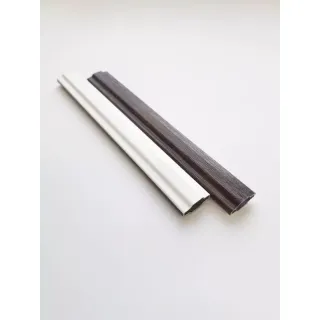 Профиль 18 мм белый+рустикальный дуб (Renolit 3149008) - фото - 1