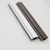 Профиль 18 мм белый+темный дуб (Renolit 2052089) - фото - 1