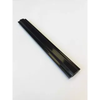 Профиль 18 мм (RAL 9005 глубокий черный (матовый) (хлыст 3 м) - фото - 1