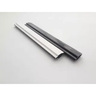 Профиль 18 мм (белый + RAL 9005 глубокий чёрный) (хлыст 3 м) - фото - 1