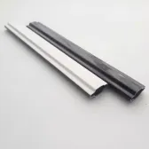 Профиль 18 мм (белый + RAL 9005 глубокий чёрный) (хлыст 3 м) - фото - 1