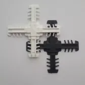 Центр. крест 18мм (белый + RAL 7024 графитовый серый) - фото - 1