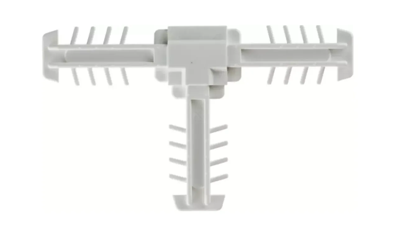 Т-обр. соединение 18 мм, (RAL 7016, 7021, 9005) - фото - 1