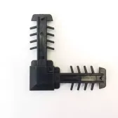 L-обр. соединение 18 мм, (RAL 7016, 9005) - фото - 1